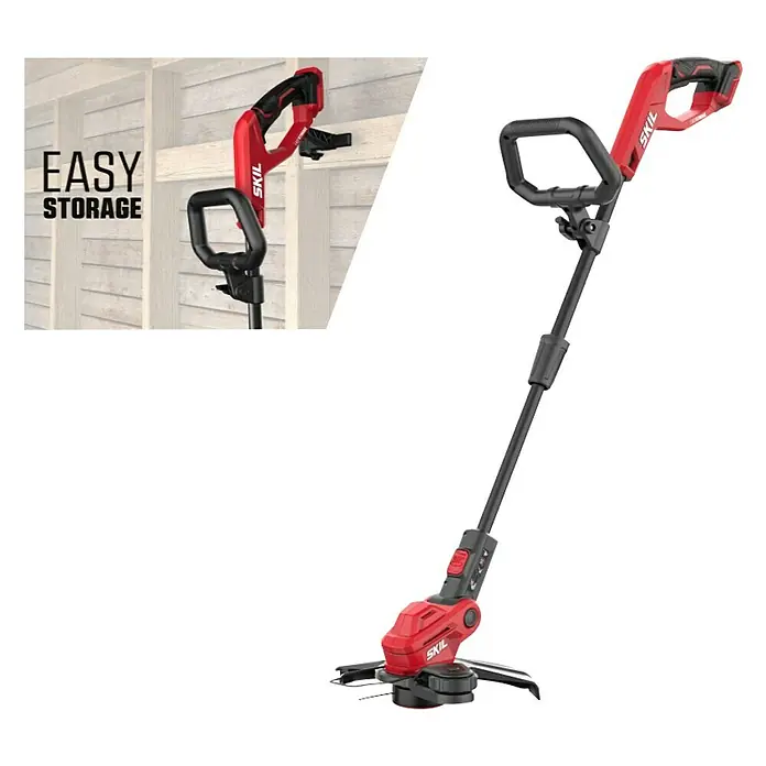 Skil Akumulatorski trimer 0240CA - 18 V, Bez akumulatora, Širina reza: 30 cm - Dijagonalni pogled