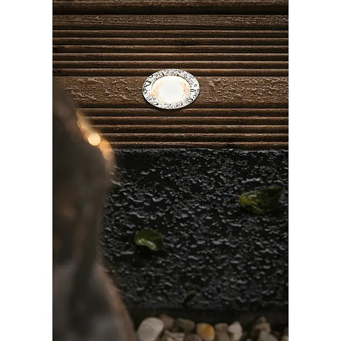Paulmann Link & Light Bodeneinbauleuchte - 1,5 W, Silber - Stimmungsaufnahme