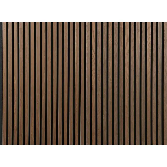 FibroTech Akustikpaneel Basic - Smoked Oak, 2.440 x 605 x 22 mm, 1 Paneel - Detailaufnahme