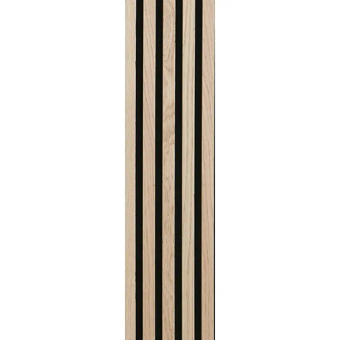 FibroTech Akustikpaneel Basic - Light Oak, 2.440 x 605 x 22 mm, 1 Paneel - Detailaufnahme