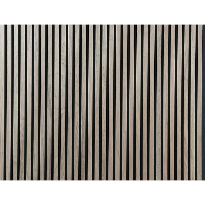 FibroTech Akustikpaneel Basic - Walnut, 2.440 x 605 x 22 mm, 1 Paneel - Detailaufnahme