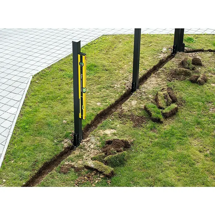 Flüwa Wasserwaage - Länge: 60 cm, Gelb/Schwarz, 16-cm-Lineal - Stimmungsaufnahme