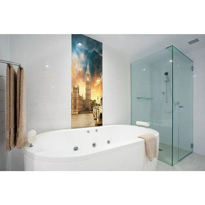 SanDesign Acryl-Verbundplatte - 100 x 250 cm, London Tower - Stimmungsaufnahme