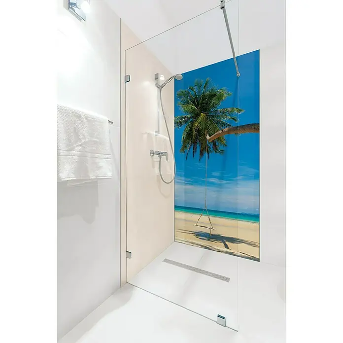 SanDesign Acryl-Verbundplatte - 100 x 250 cm, Holiday - Stimmungsaufnahme
