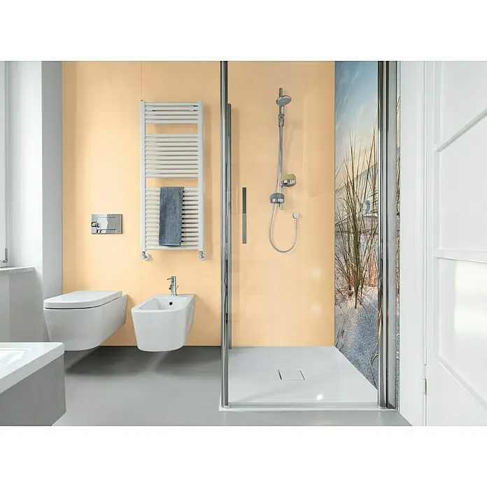 SanDesign Alu-Verbundplatte - 100 x 250 cm, Wheat Yellow - Stimmungsaufnahme