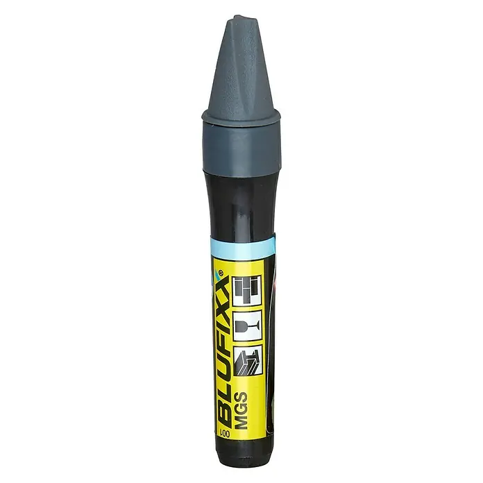 Blufixx Ersatzkartusche MGS - Klar, 5 g, Metall/Glas/Stein - Vorderansicht