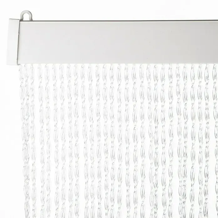Türvorhang Madrid - Transparent, 93 x 230 cm - Detailaufnahme
