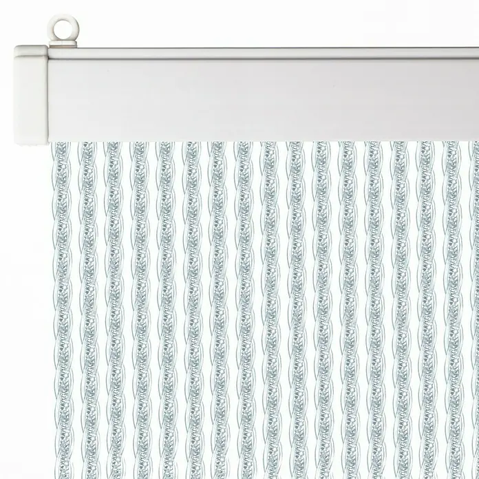 Türvorhang Alcampo - Transparent, 93 x 230 cm - Detailaufnahme