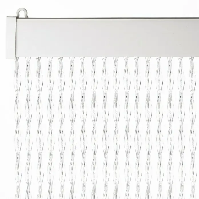 Türvorhang Paris - Transparent, 93 x 210 cm - Detailaufnahme