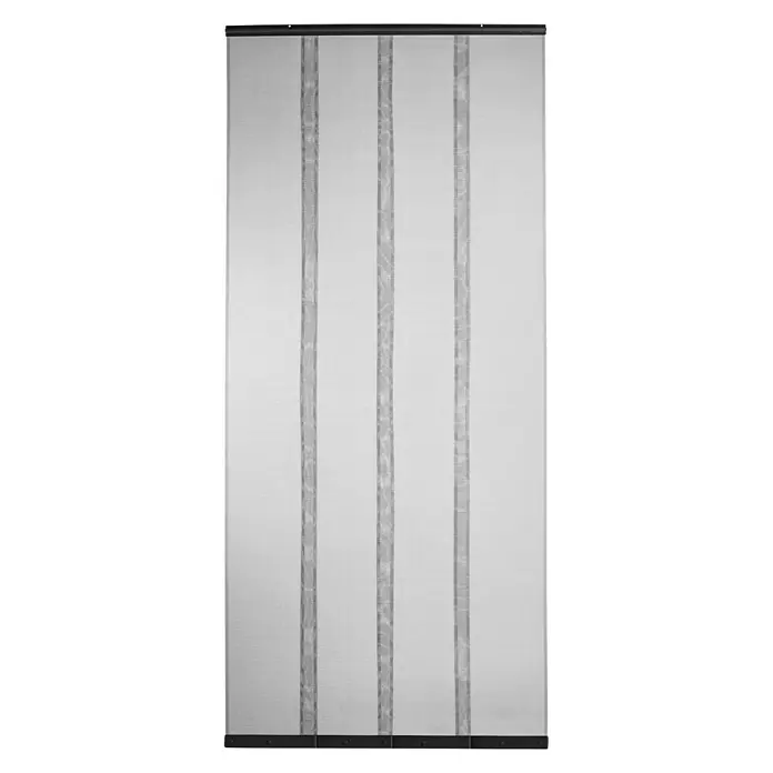 Türvorhang Screen - Schwarz, 100 x 230 cm - Vorderansicht