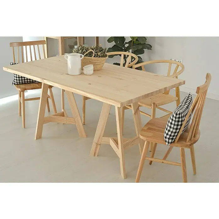Astigarraga Encimera de madera maciza - Pino, 160 cm x 80 cm x 35 mm - Foto ambiente