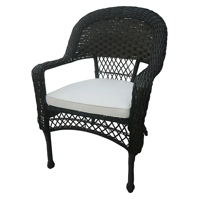 Sunfun Silla de jardín Savannah - Ancho: 66 cm, Marrón - Vista angular