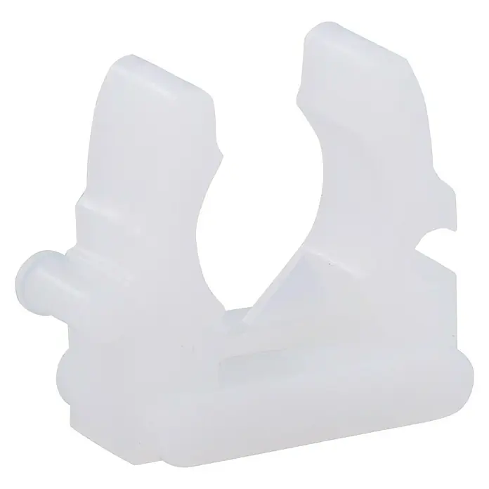 Klembeugel wit, 50 st - Pvc, Wit - Diagonaal zicht