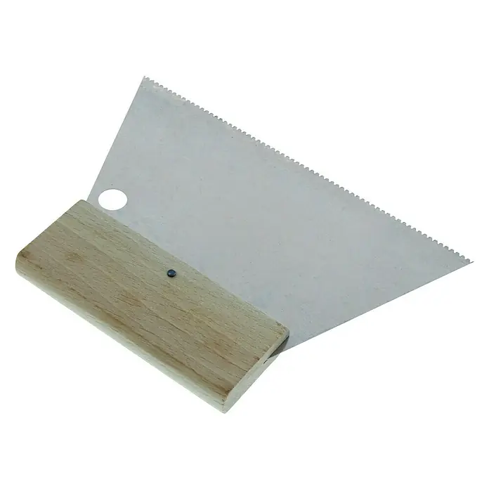 Lijmkam fijn - Klingbreedte: 180 mm - Diagonaal zicht