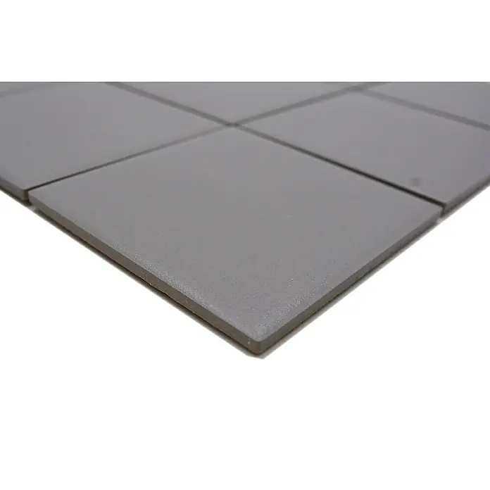 Mosaikfliese Quadrat RAT 900 - 29,8 x 29,8 cm, Grau, Matt - Detailaufnahme