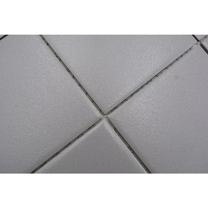 Mosaikfliese Quadrat RAT 900 - 29,8 x 29,8 cm, Grau, Matt - Detailaufnahme
