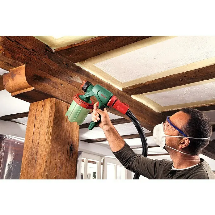 Bosch Farbsprühsystem PFS 7000 - Leistungsaufnahme: 1.400 W, Geeignet für: Alle Farbarten, 1.000 ml - Anwendungsbeispiel