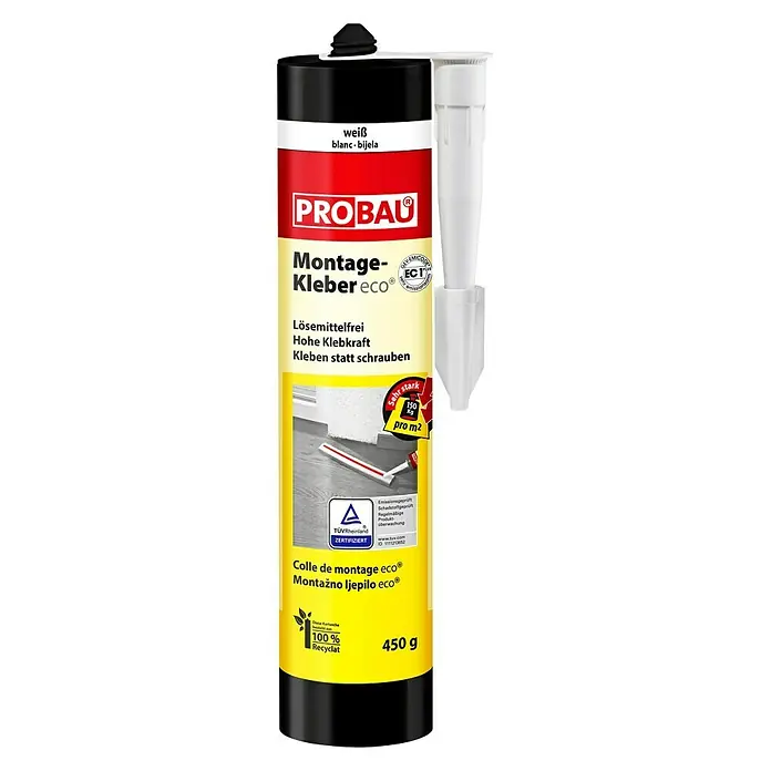 Probau Montagekleber - 450 g, Lösemittelfrei - Vorderansicht