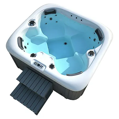 Home Deluxe  Außen-Whirlpool Sea Star mit Treppe/ Thermoabdeckung
