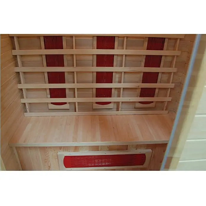 Home Deluxe Infrarotkabine Redsun - 2.100 W, Ablagefächer, L x B x H: 110 x 153 x 190 cm - Stimmungsaufnahme
