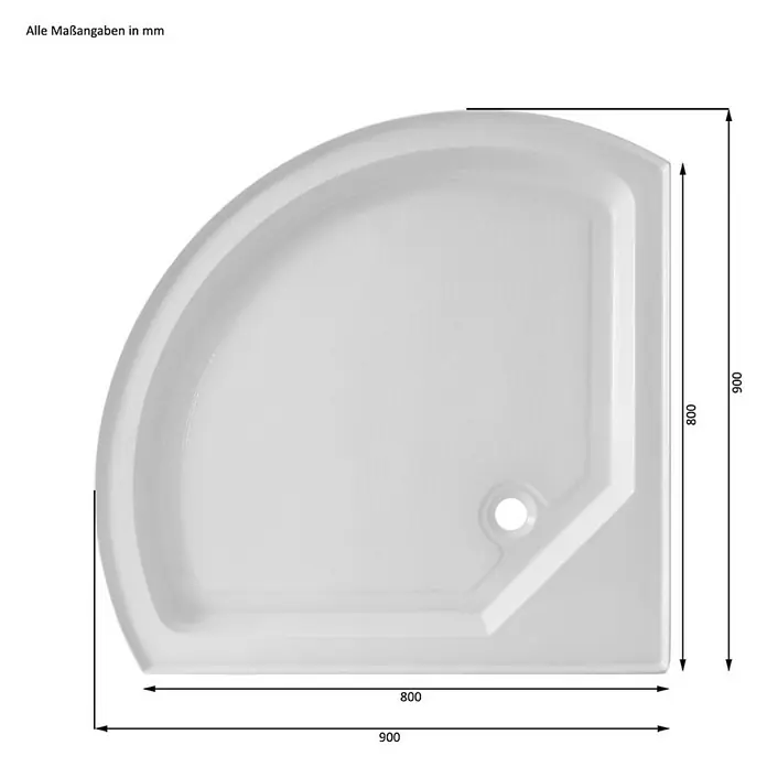 Home Deluxe Dampfdusche Black Pearl - L x B x H: 90 cm x 90 cm x 220 mm, Touchscreen-Bedienelement - Skizze