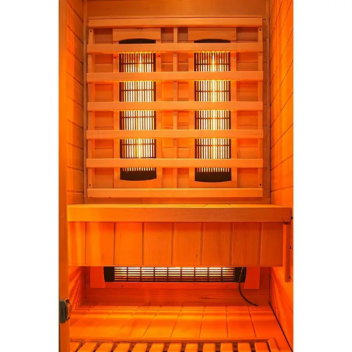 Home Deluxe Infrarotkabine Redsun Deluxe - 4 Vollspektrumstrahler, L x B x H: 90 x 90 x 190 cm - Detailaufnahme
