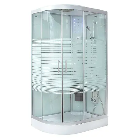 Home Deluxe  Dampfdusche White Pearl