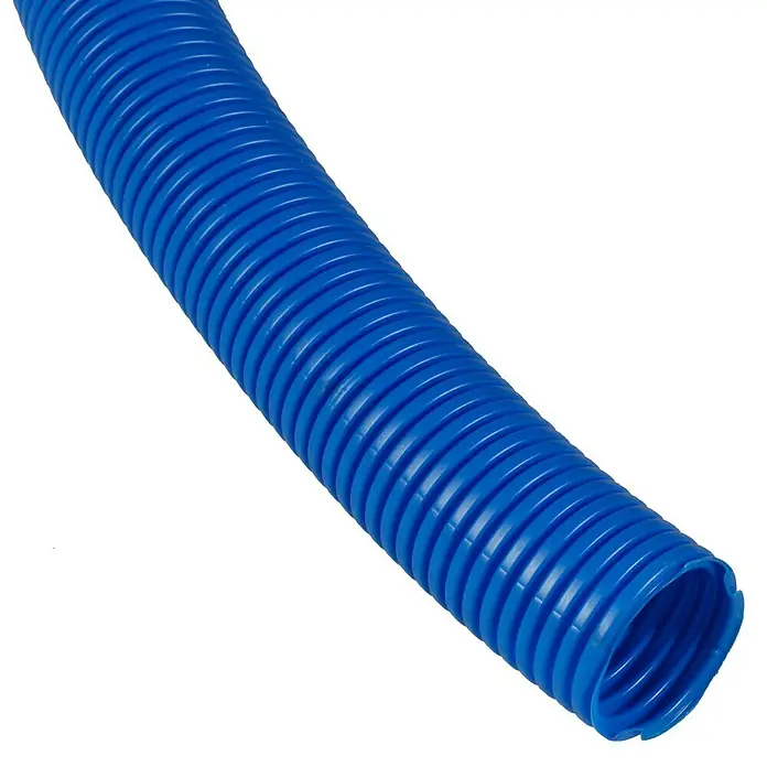Protector para tubería de cobre - Ø x L: 28 mm x 50 m, Azul - Primer plano