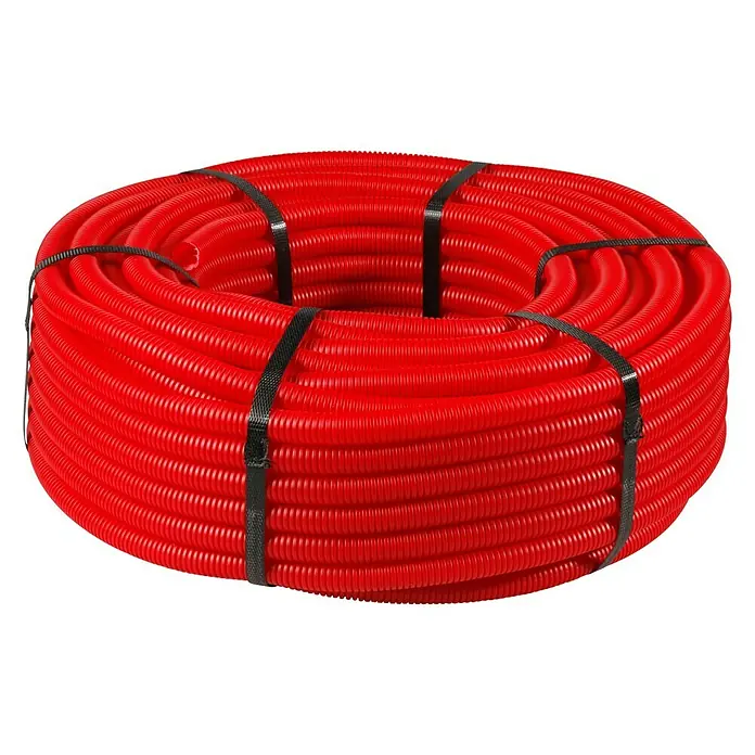 Protector - 18 mm, Largo: 5 m, Rojo - Vista frontal