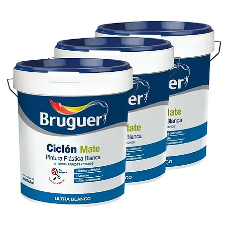 Bruguer  Pintura para paredes Ciclón Mate