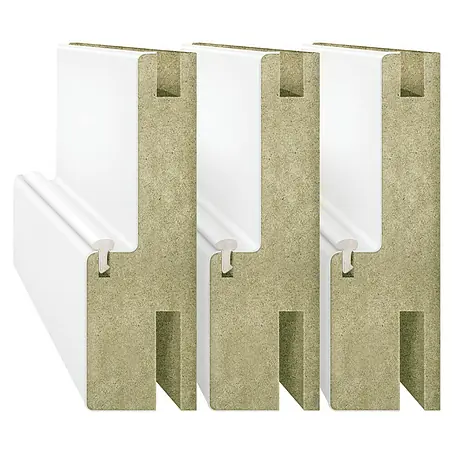 Solid Elements  Cerco lacado blanco