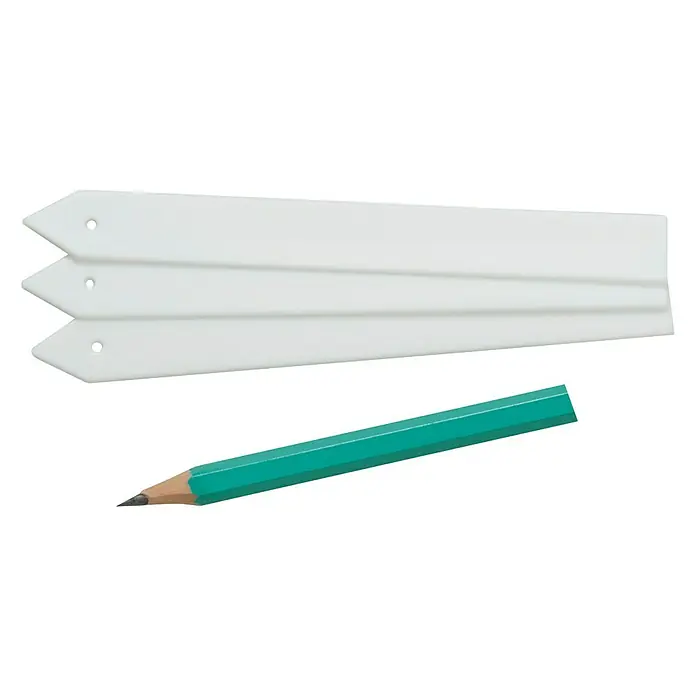 Windhager Stecketiketten - 50 Stk. - Diagonale Ansicht