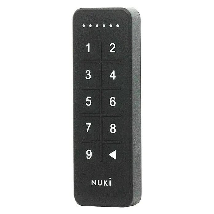 Nuki Teclado inalámbrico - L x An x Al: 90 x 30 x 15 mm - Vista frontal