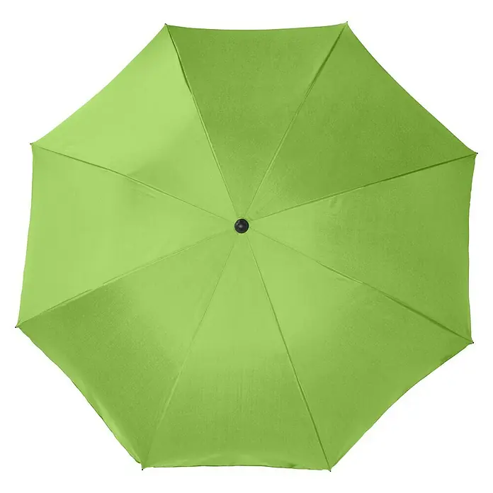 Sonnenschirm MALIBU II - Grün, Durchmesser: 180 cm - Draufsicht