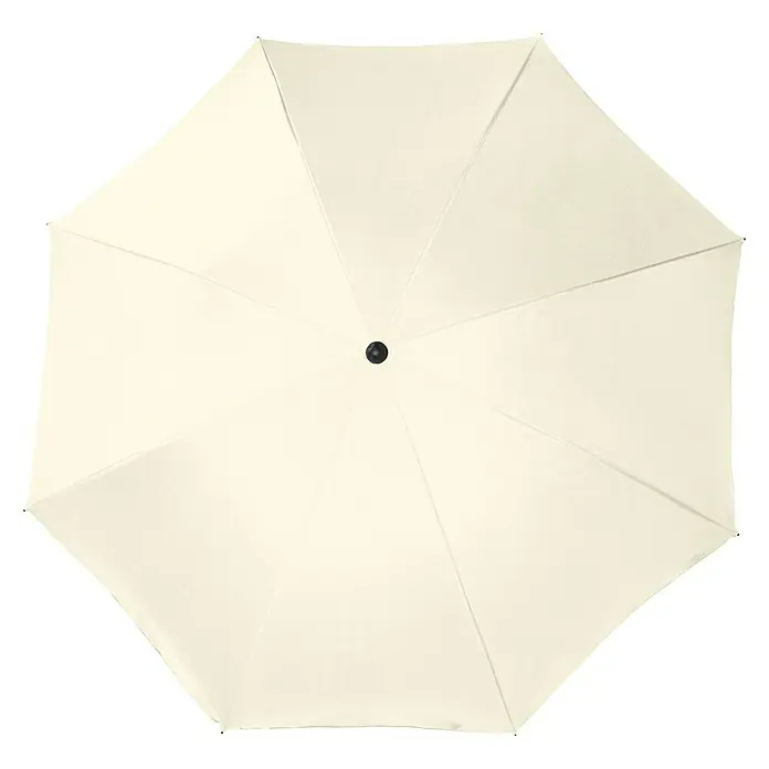 Sonnenschirm MALIBU II - Off-White, Durchmesser: 180 cm - Draufsicht