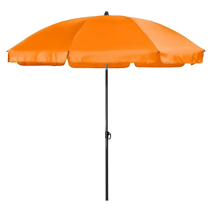 Sonnenschirm MALIBU II - Orange, Durchmesser: 180 cm - Vorderansicht