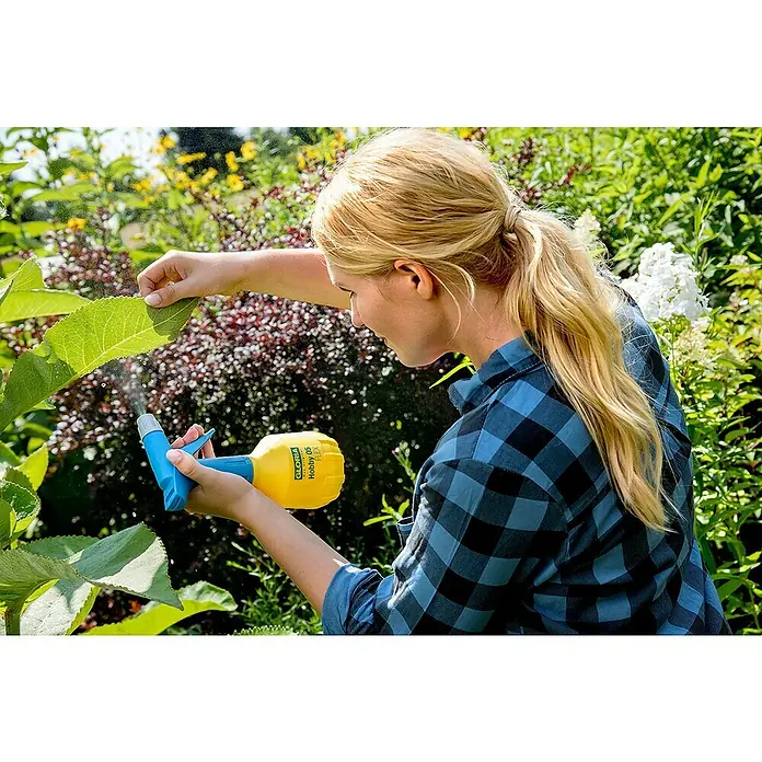 Gloria Handsprüher Hobby 05 FLEX mit Doppelhub - 360° Funktion, 0,5 l - Anwendungsbeispiel