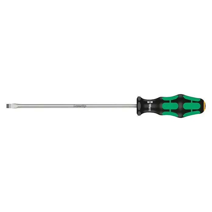 Wera Kraftform Plus Schraubendreher 334 - Klingenlänge: 100 mm, Klingenbreite: 6,5 mm - Linke Seitenansicht