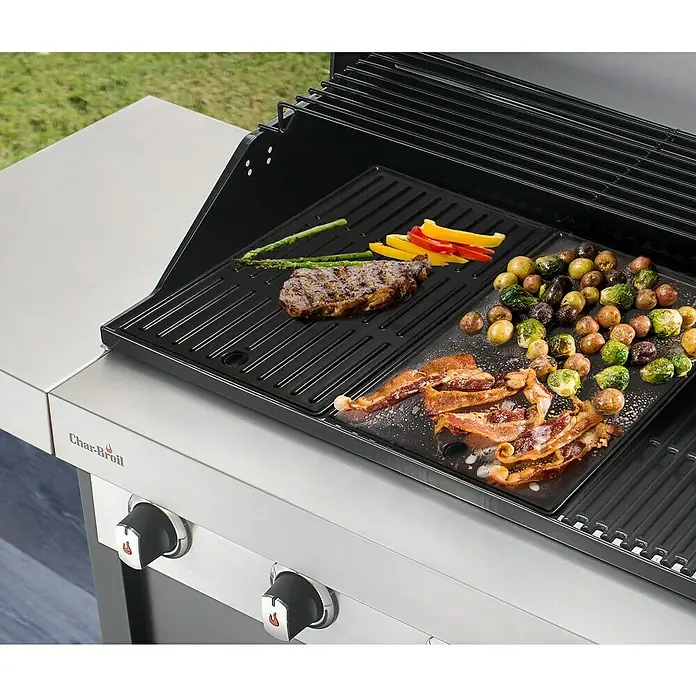 Char-Broil Grillplatte 2-Brenner Grills - Passend für: Char-Broil Gasgrill Performance 220 B/S, 43,5 x 23,7 cm - Anwendungsbeispiel