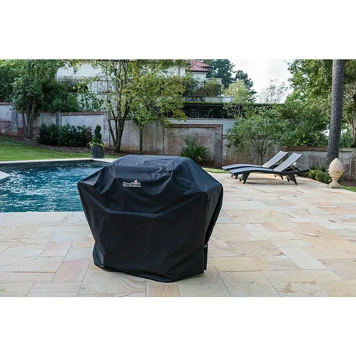 Char-Broil Grill-Schutzhülle - Polyester, Passend für: Char-Broil 3-Brenner Gasgrill, Char-Broil 4-Brenner Gasgrill - Anwendungsbeispiel