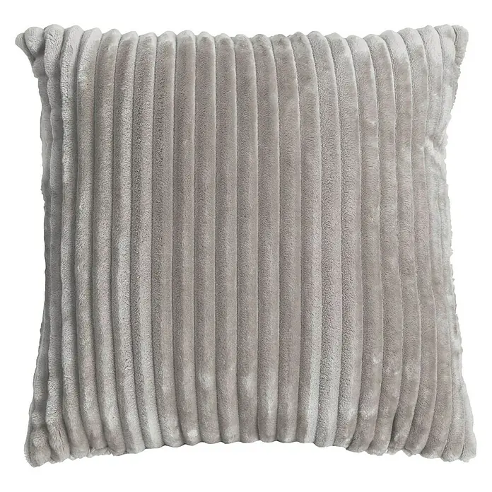 Kussen Alanya - Light Grey, 45 x 45 cm, 100 % polyester - Vooraanzicht