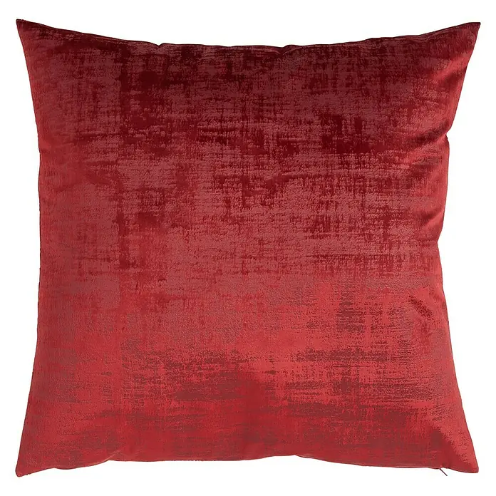Kissen Vintage Velvet - Bordeaux, 50 x 50 cm, 100 % Polyester - Vorderansicht