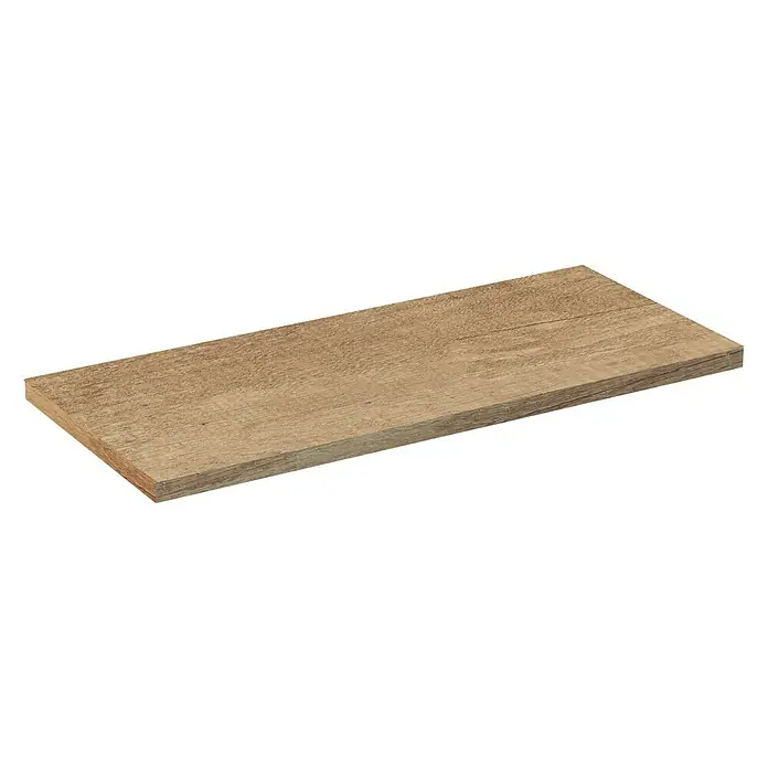 Encimera para lavabo Top - L x An x Al: 40 x 91 x 3 cm, Nature - Vista angular