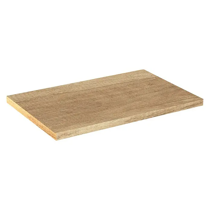 Encimera para lavabo Top - L x An x Al: 46 x 71 x 3 cm, Nature - Vista angular