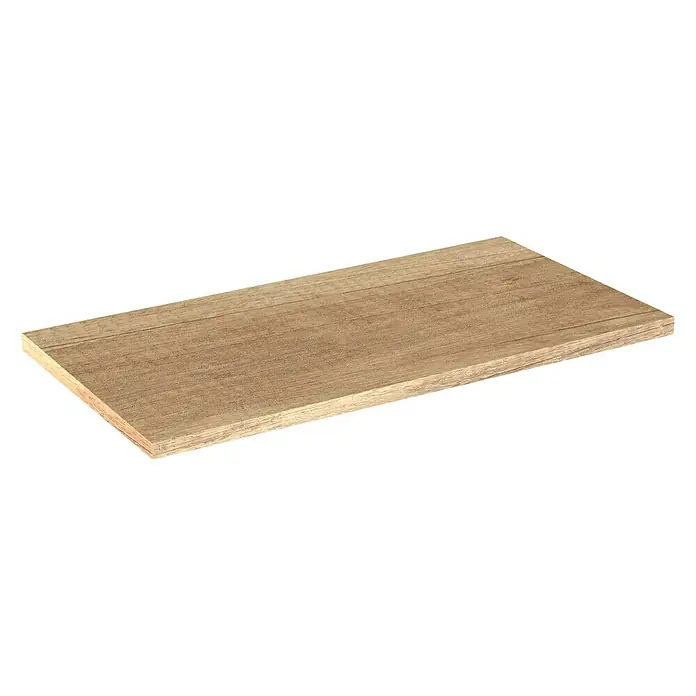 Encimera para lavabo Top - L x An x Al: 46 x 91 x 3 cm, Nature - Vista angular