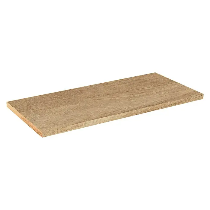 Encimera para lavabo Top - L x An x Al: 46 x 101 x 3 cm, Nature - Vista angular