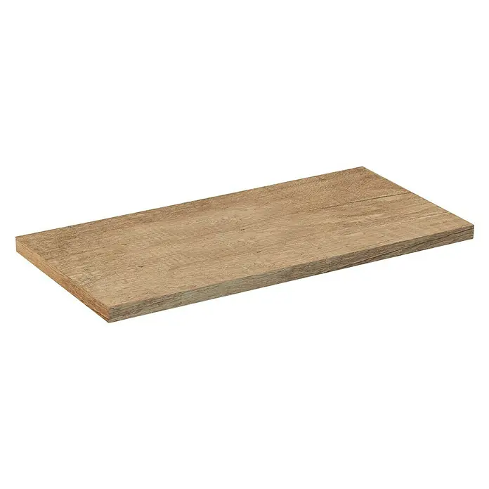 Encimera para lavabo Top - L x An x Al: 40 x 81 x 3 cm, Nature - Vista angular