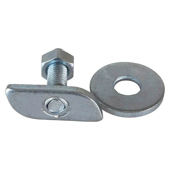 Tornillo para perfil perforado - M6 - Vista descendente