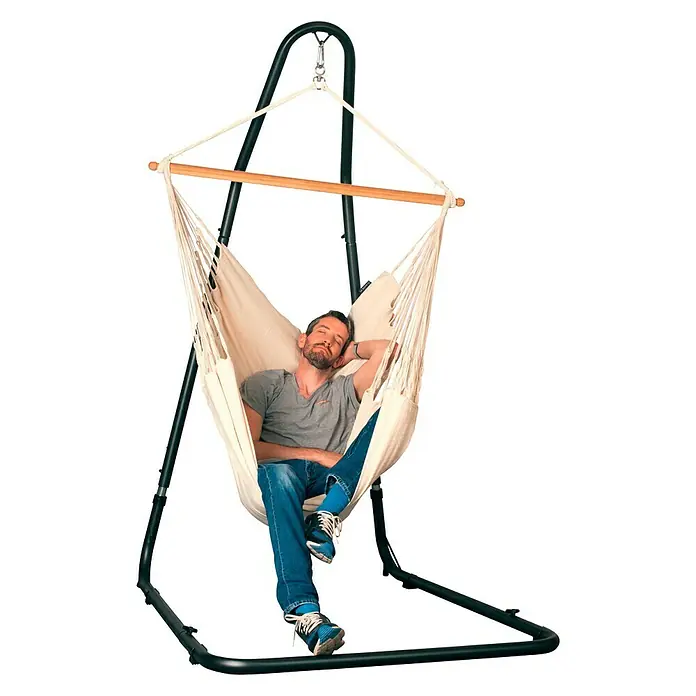 Estructura para hamaca Mediterráneo - Carga soportada: 130 kg - Producto en uso