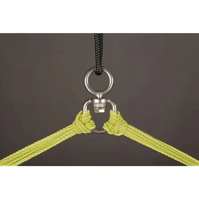 Hamaca familiar Habana Jungle - L x An: 140 x 105 cm, Verde - Primer plano